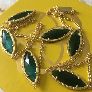 Vintage green emerald Tory